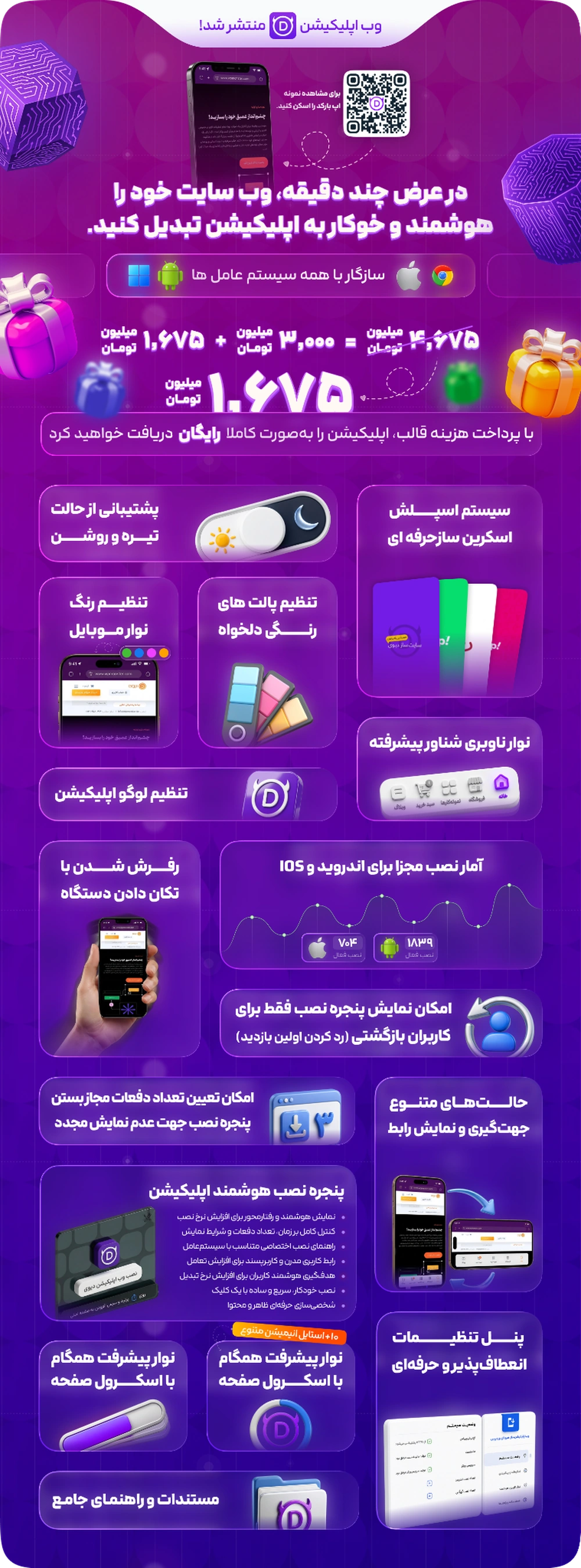 وب اپلیکیشن اختصاصی دیوی
