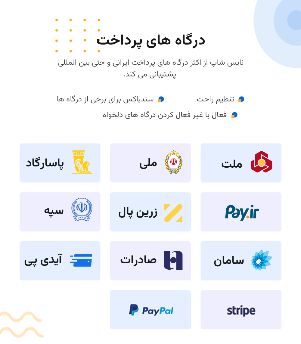 نایس شاپ - اسکریپت فروشگاهی با لاراول