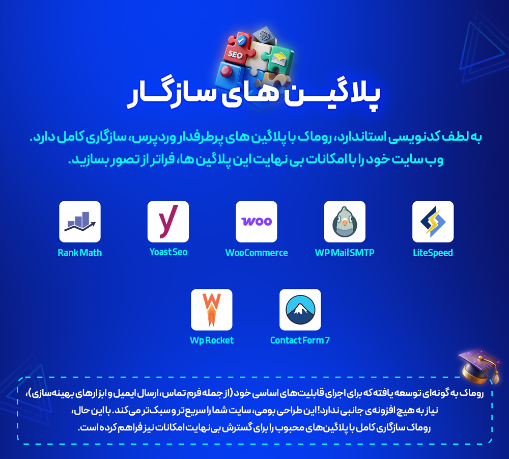پلاگین ها سازگار