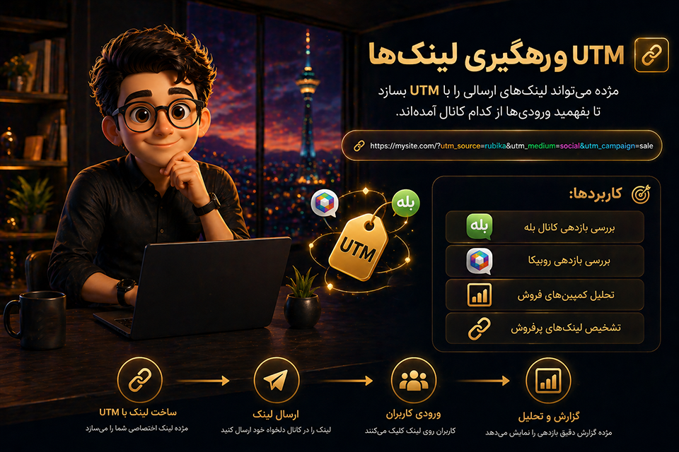 UTM و رهگیری لینک‌ها