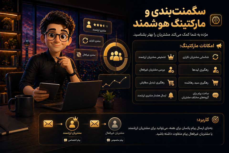 سگمنت‌بندی و مارکتینگ هوشمند