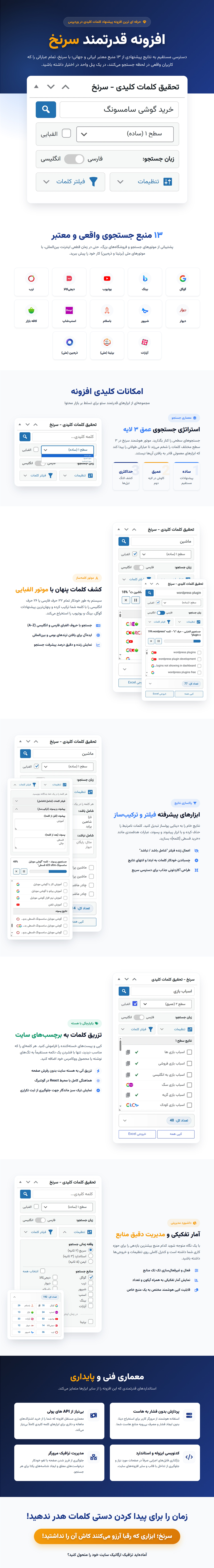 افزونه پیشنهاد کلمات کلیدی وردپرس