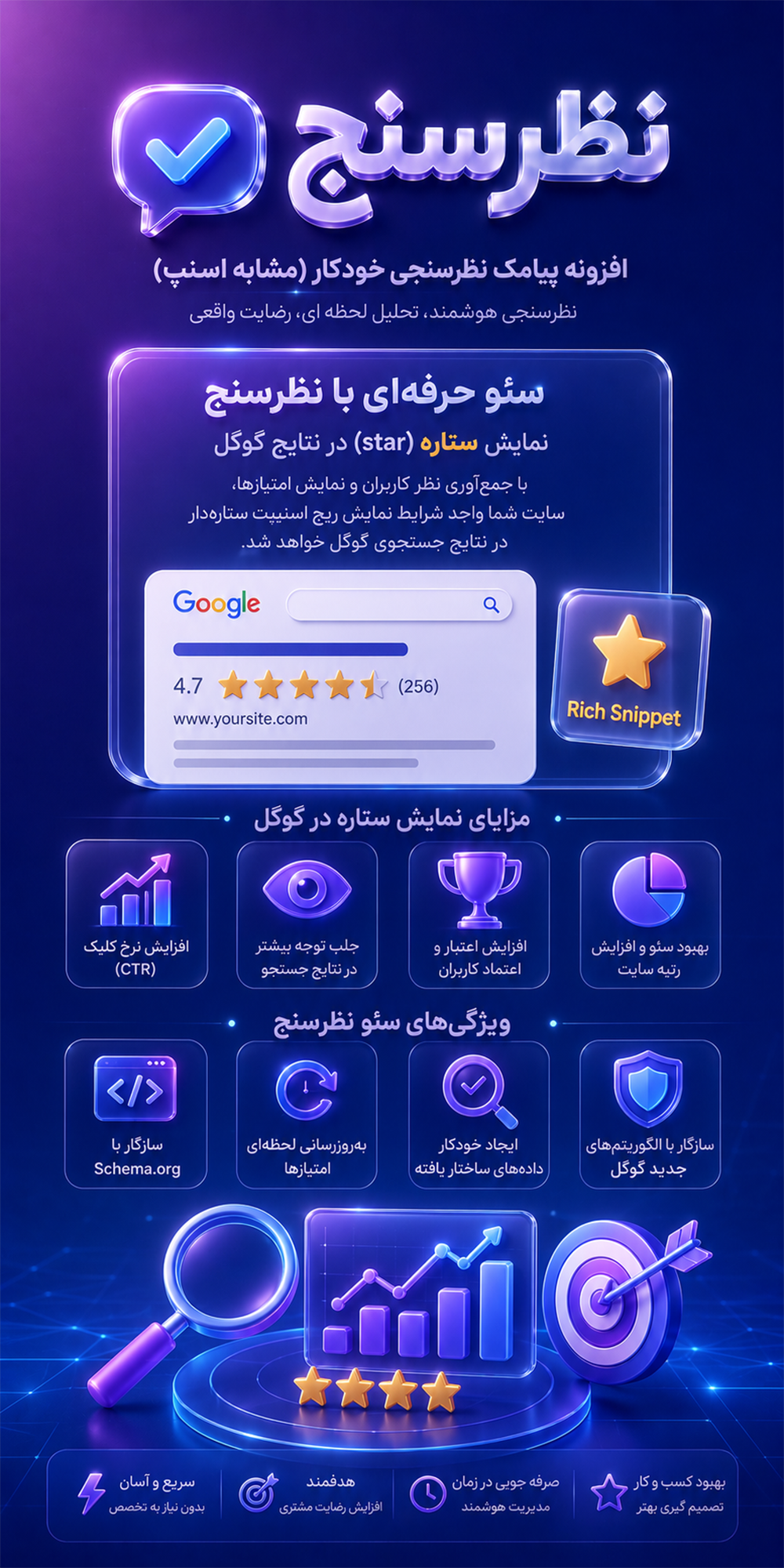 افزونه نظرسنج