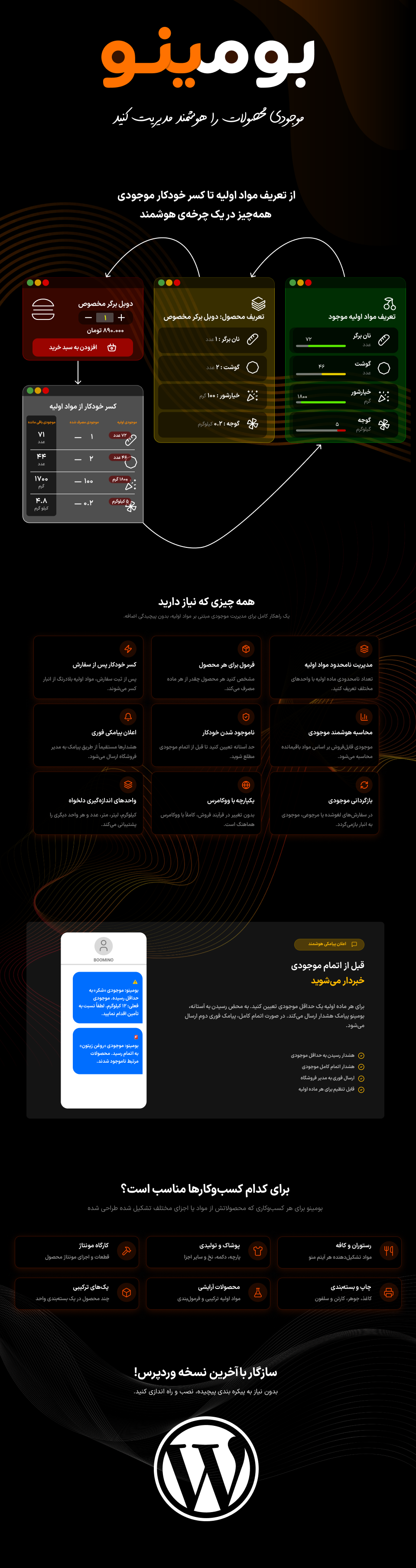 بنر اینفوگرافیک بومینو