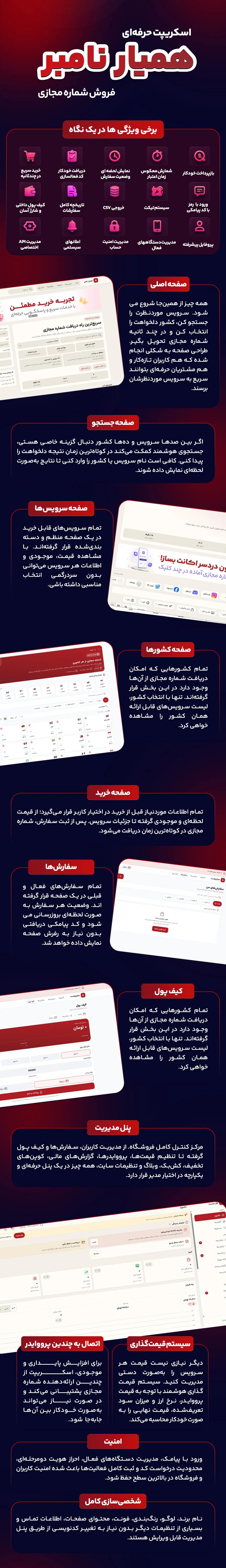 اسکریپت شماره مجازی